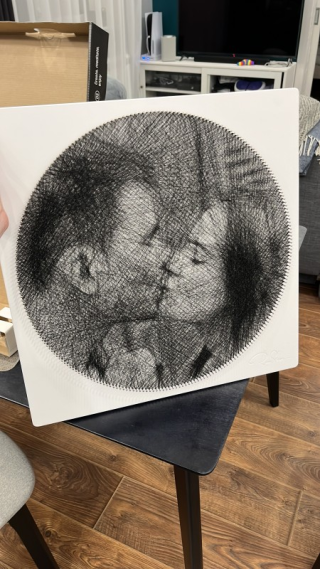 Customer work photo, review by KSENIA